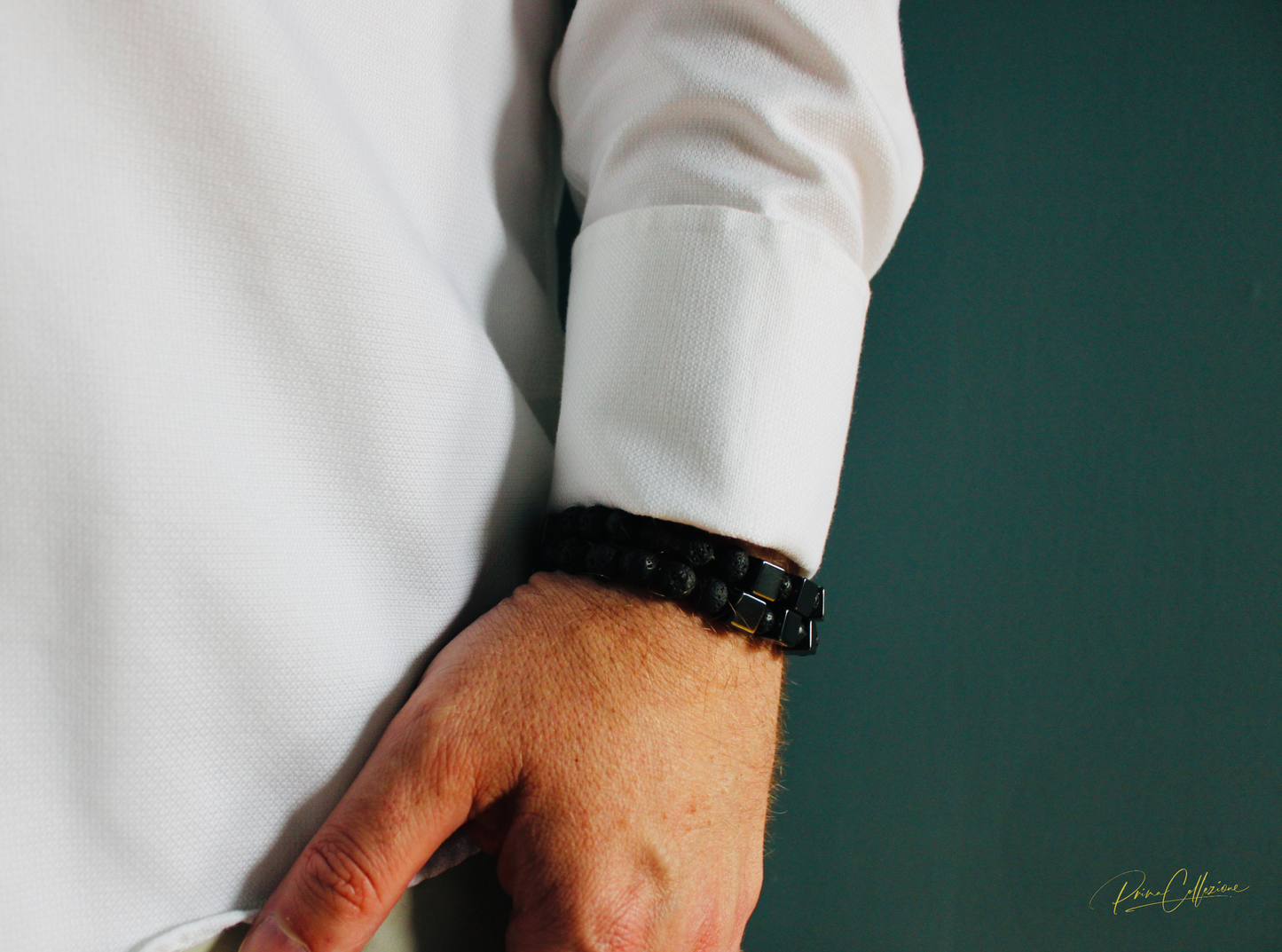 No 14 - Hématite & pierres de lave