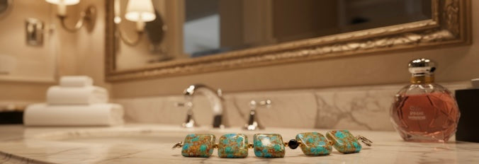 No 63 Murano Aqua Millefiori - Édition Signature