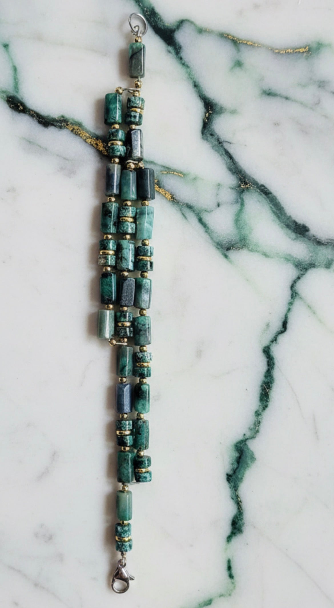 No 84 - Émeraude et turquoise Africaine