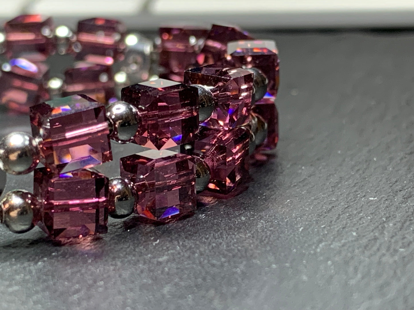 Swarovski vintage old pink