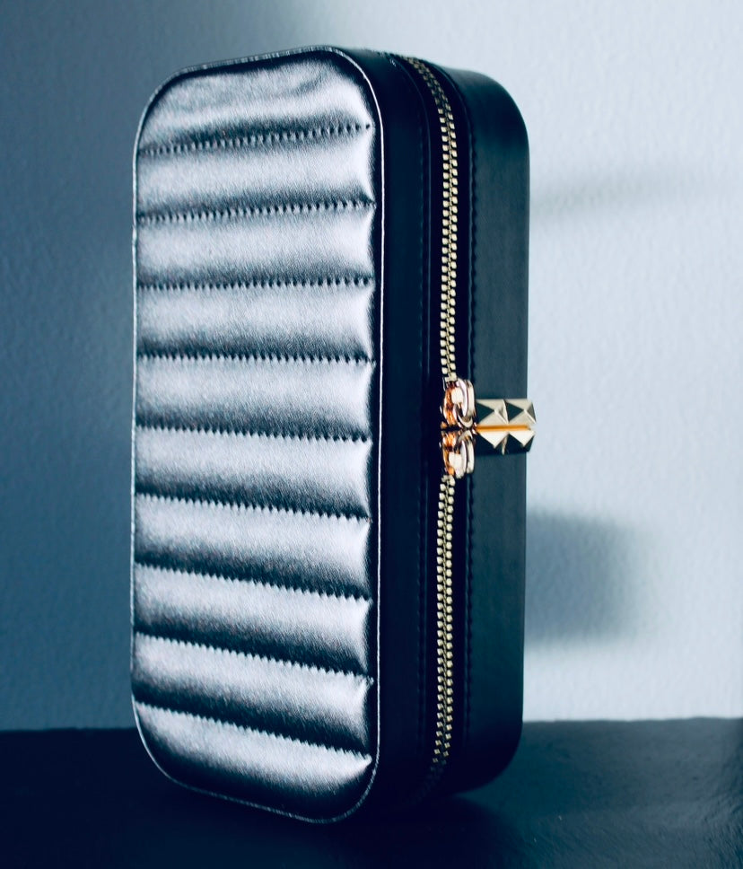 No 12 - Étui de voyage - compartiments et miroir détachables