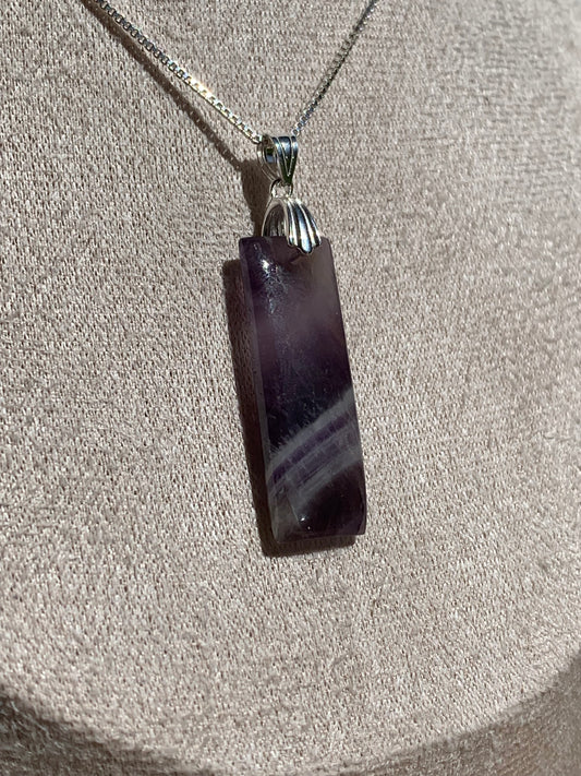 No 02 - Améthyste Inde 10x30x6mm