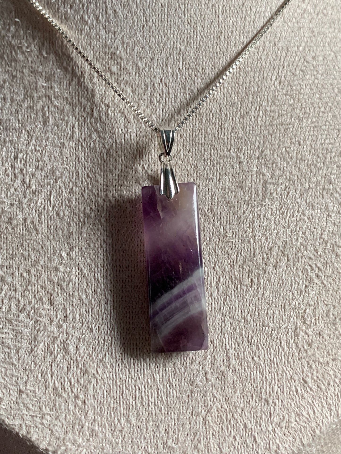 No 02 - Améthyste Inde 10x30x6mm