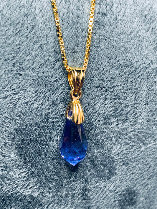 No 57 - Swarovski violet Tanzanite