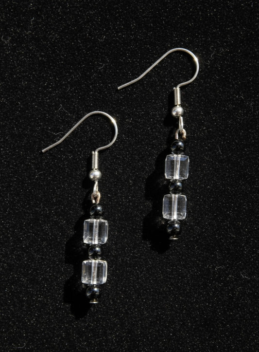 No 52 - Swarovski - Cube 5601 cristal clair 6mm.